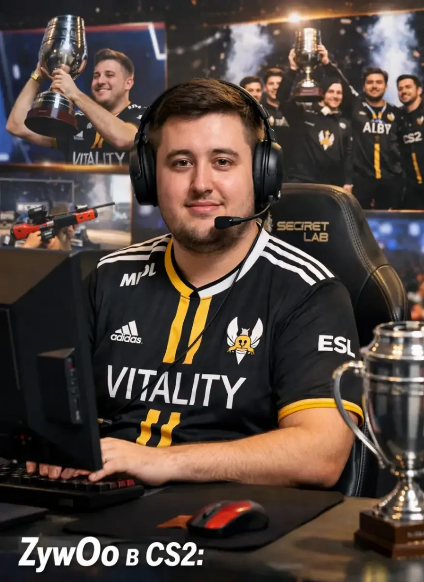 Биография ZywOo в CS2, карьера и главные достижения