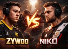 ZywOo vs NiKo в CS2 сравнение статистики и стиля