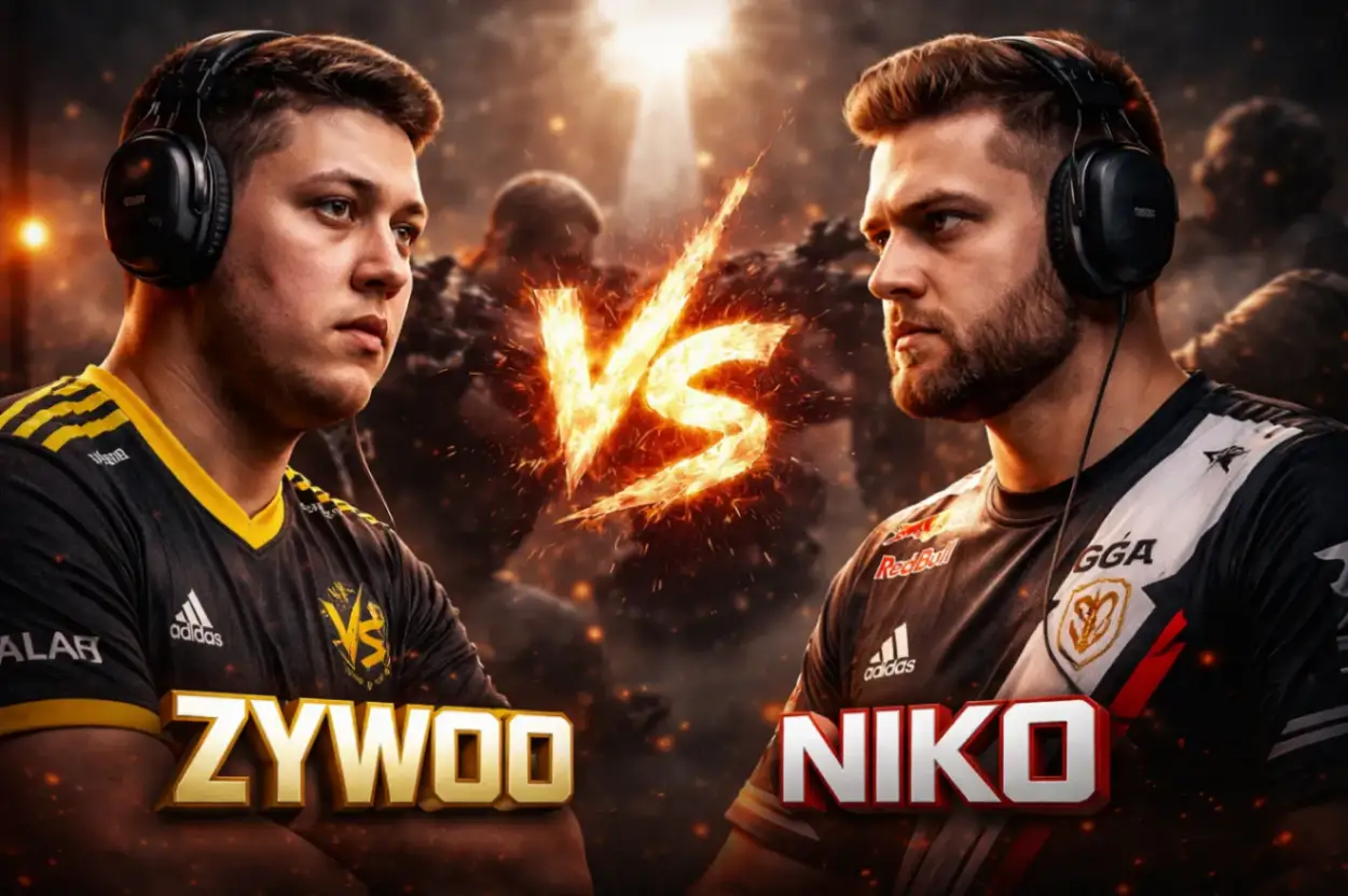ZywOo vs NiKo в CS2 сравнение метрик и формы